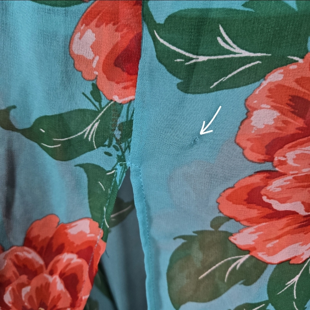 Flying Tomato Floral Ruffle Off Shoulder Smocked Waist Maxi Dress Size Large - Picture 10 of 13